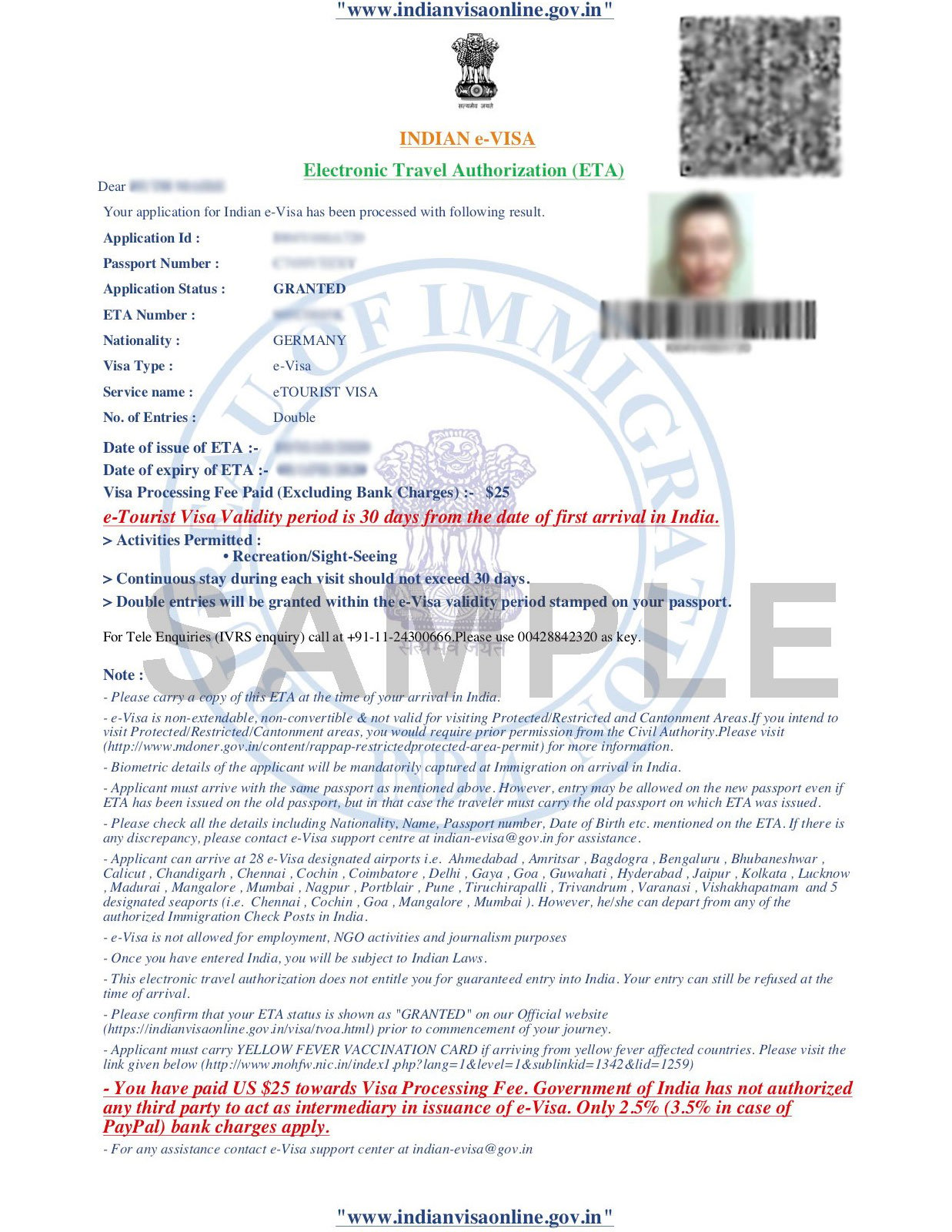 India Visa British Citizens